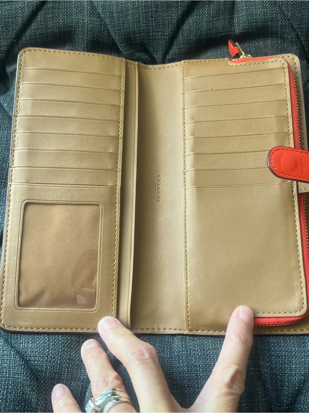COACH Slim Wallet Style 58586 - Picture 3 of 15